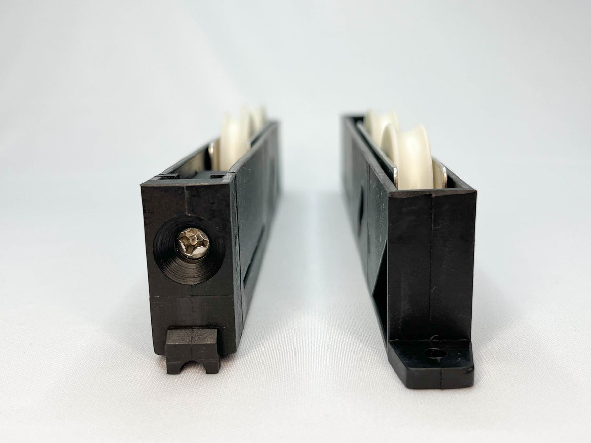 Mammoth/Tomma Sliding Door Rollers - Tandem Roller Assembly (15.5mm Wide)