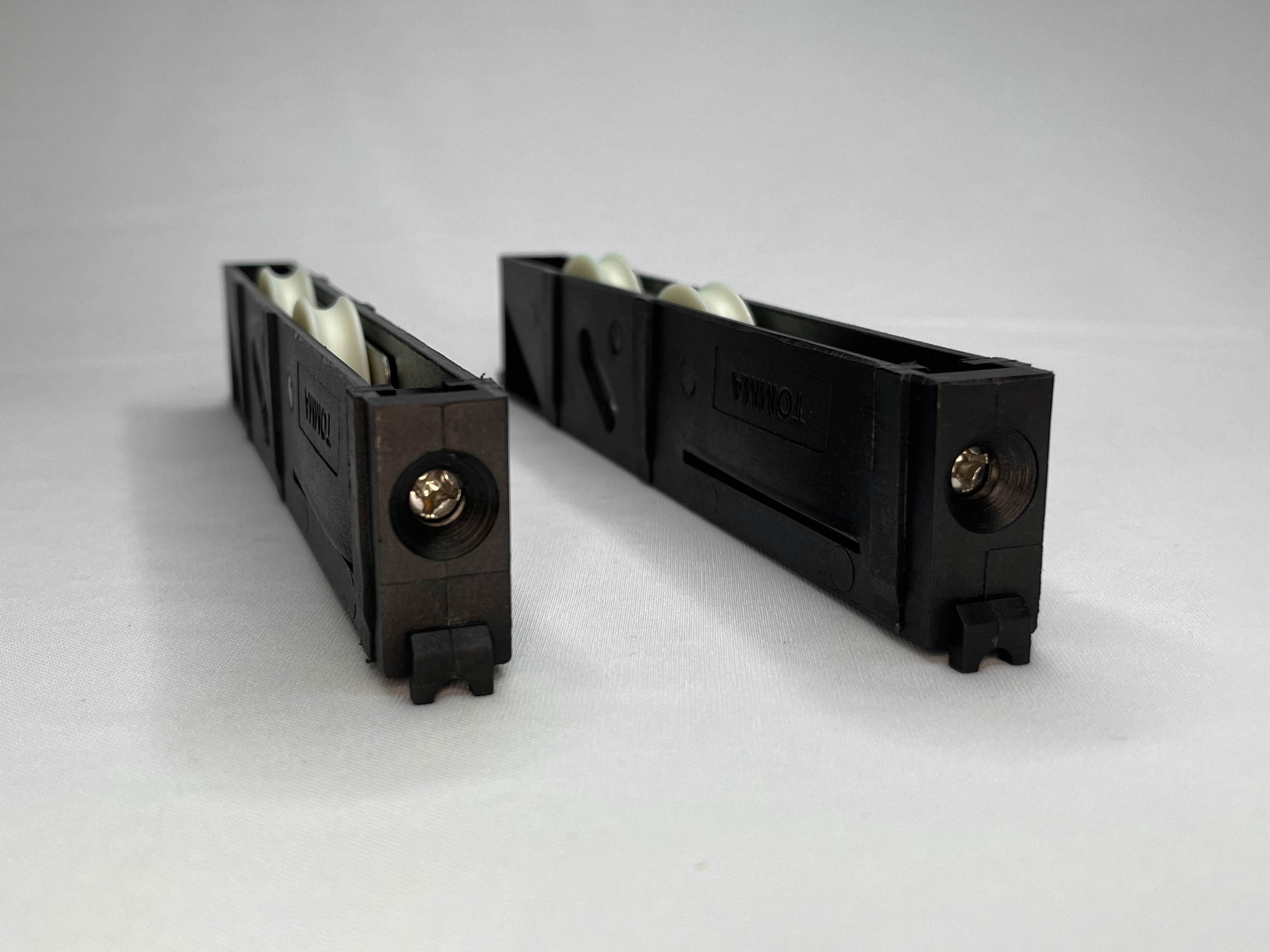 Mammoth/Tomma Sliding Door Rollers - Tandem Roller Assembly (17.5mm Wide)
