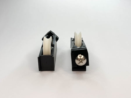 Sliding Door Roller - Concave Roller - Stainless Steel Screw

