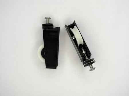 Sliding Door Roller - Concave Roller - Stainless Steel Screw
