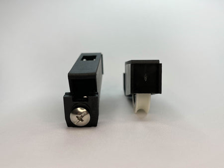 Sliding Door Roller - Concave Roller - Stainless Steel Screw
