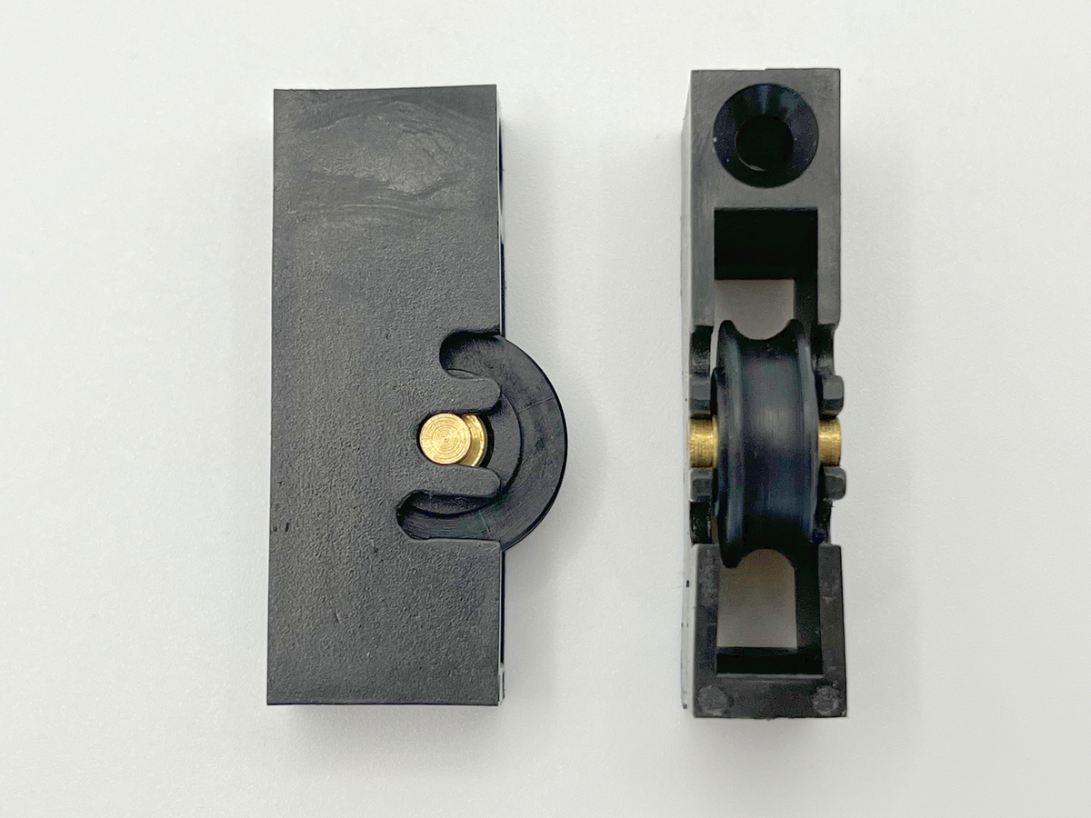 Sliding Window Rollers - Concave Wheel