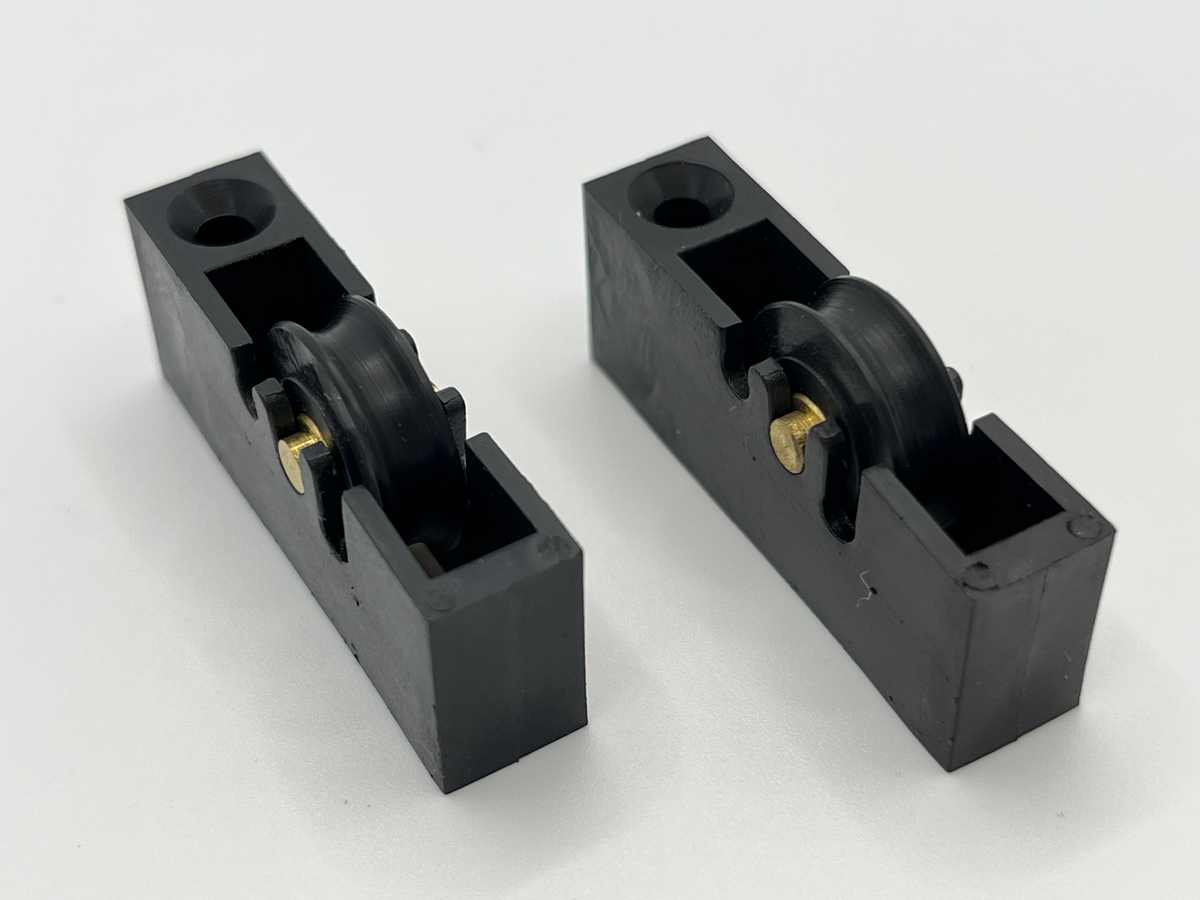 Sliding Window Rollers - Concave Wheel