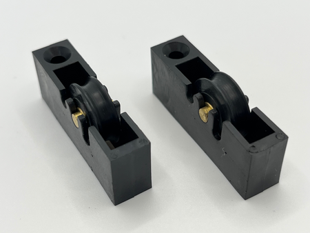Sliding Window Rollers - Concave Wheel